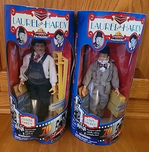Vtg laurel hardy 70th - laurel, &