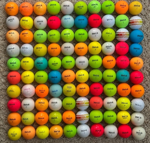 100 volvik golf balls used - 100,