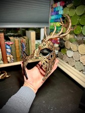 Stag masquerade mask Gothic