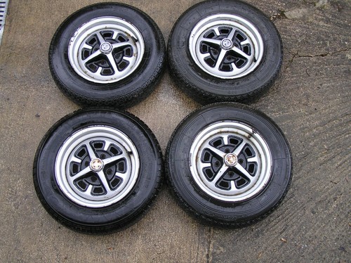 Mgb rostyle wheels tyres x - mgb,
