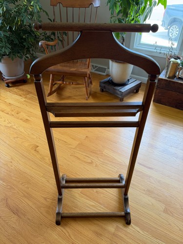 Vintage valet butler stand - valet,