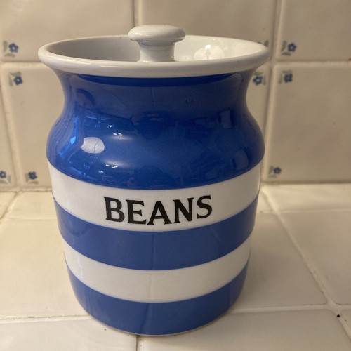 Green cornishware beans - t,