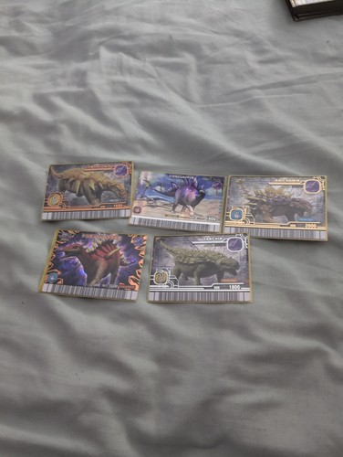 Dinosaur king earth cards - dinosaur,