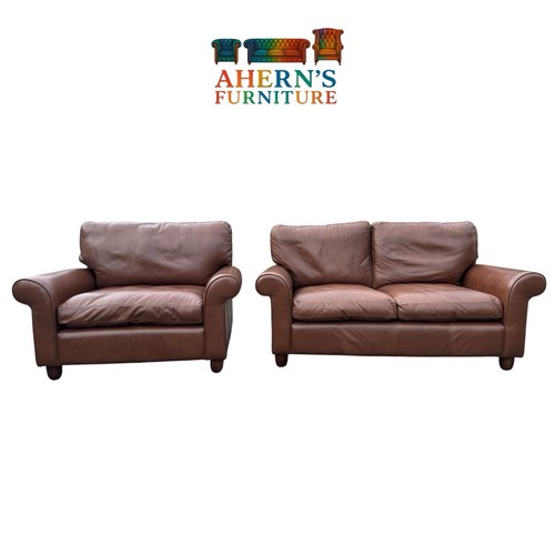 Brown leather laura ashley - leather,