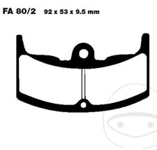 Brake Pads Fa080/2 for Honda