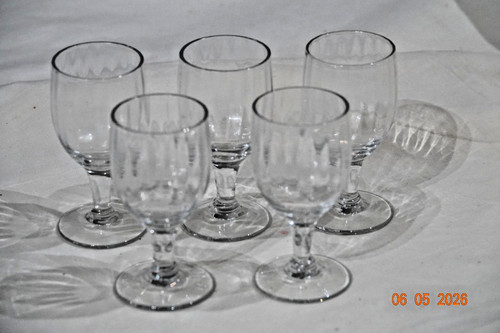 Set five sherry - set, of