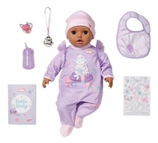 Baby Annabell Interactive Poseable Leah 43cm Doll with Accessories