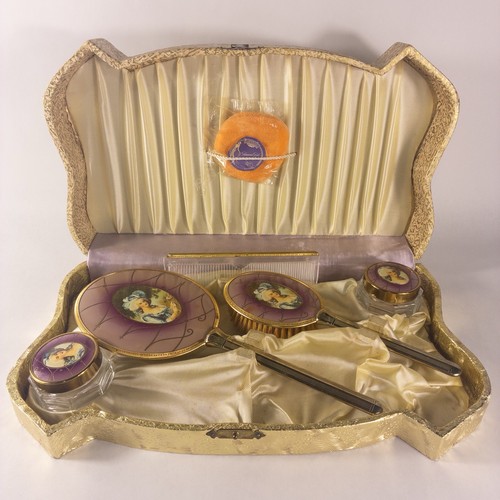 Vtg 1940 50s gold boxed - 1940-50s,