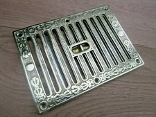ORNATE VINTAGE STYLE Ventilation Grille Wall Air Vent open shut cover 