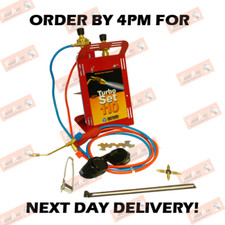 OXY TURBO SET 110 PORTABLE GAS WELDING & BRAZING SET KIT NEXT WORK DAY DELIVERY