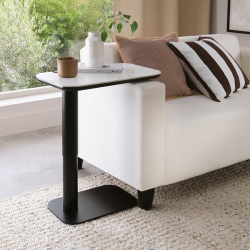 Riley white ceramic gas lift - ceramic,