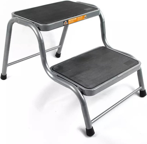Double steel caravan step - steel,
