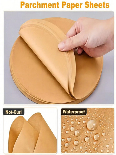 100pcs round parchment paper - 100pcs,