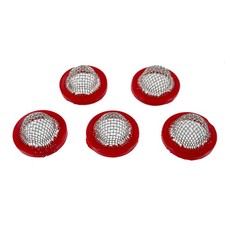 ARAG Red 32 Mesh Cup Type Crop Sprayer Nozzle Filter 5 Pack Allman Hardi etc