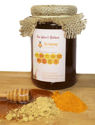 Organic honey pure black - pure, seed