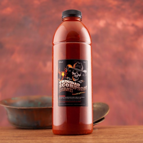 Trinidad scorpion chilli mash - trinidad,