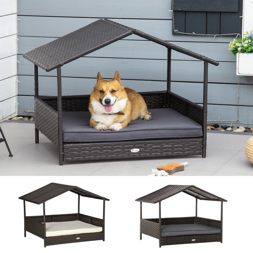 Wicker dog house - wicker, pet