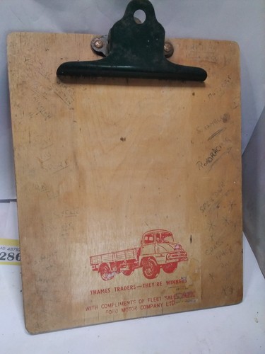 Ford thames trader clipboard - thames,