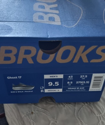 Brooks ghost mens size 5 - mens, 8.5