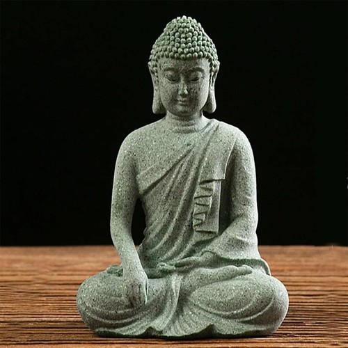 Stone buddha statue ornament - stone,