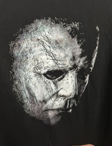 Michael myers black shirt - black,