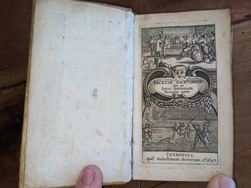 Antique book facetiae - antique, book-