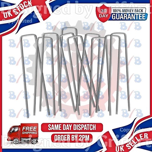 Weed control fabric pins - weed,