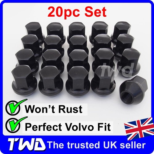 20x black alloy wheel - black,