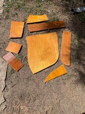 Used Ex Sailing dinghy Job lot x8 random offcuts GP14 Mirror Enterprise Wayfarer