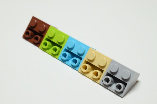 Lego 3660 brick slope inverted - 3660,