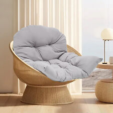 Garden Hanging Swing Chair Bench Hammock Seat Replacement Cushion Pad Light Grey