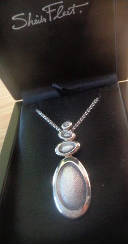 Shiela fleet pendant - fleet, silver