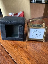 Antique Brass Carriage Clock