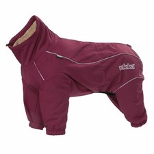 RUKKA PETS Thermal Dog Overall Burgundy