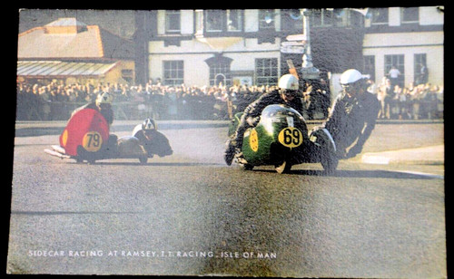 60956 postcard car racing - 60956,