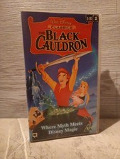 The Black Cauldron (VHS, 1998)  Vintage Disney Cartoon Fantasy Video 