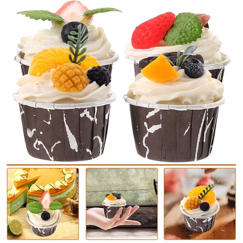 4pcs artificial fake cake - 4pcs,