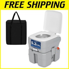 5.2 Gal Adult Porta Potty with Level Indicator