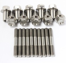 RD350 TITANIUM head nut set