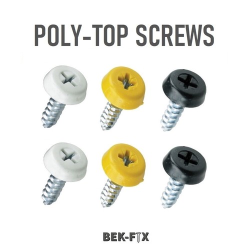 Number plate screws - screws, fixing