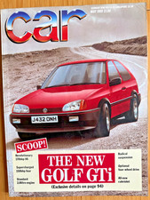 Car Magazine, May 1988 - Golf