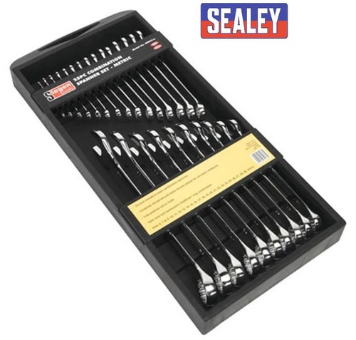 Sealey spanner set 25p - spanner, metric
