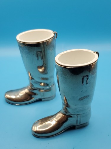 Pair vintage grenadier silver - pair,
