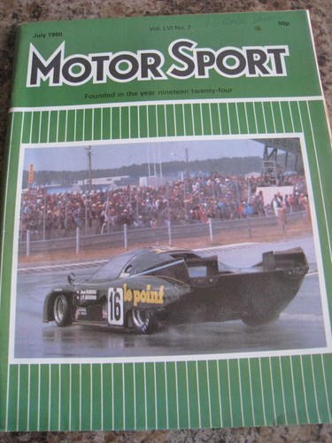Motor sport jul 1980 - sport,