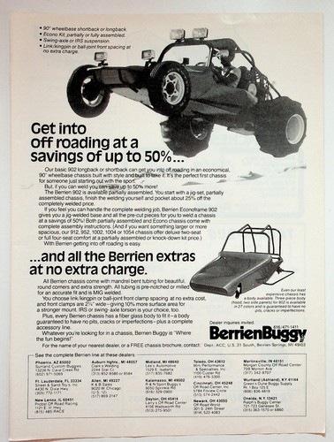 Berrien buggy vintage magazine - berrien,