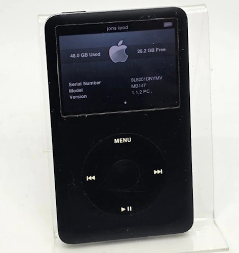 Apple ipod classic 6th - classic,
