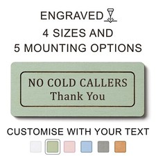 No Cold Callers, Sales People