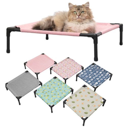 Elevated dog bed pet - elevated,