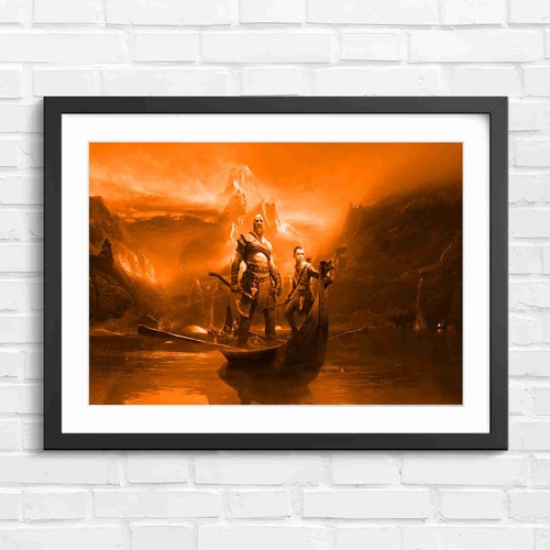 Fantasy viking warrior boat - viking,