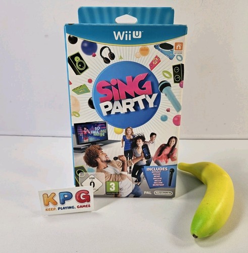 Wii sing party with - u,